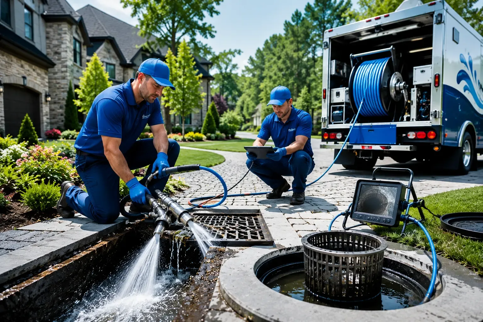 Local outdoor drain cleaning professionals in Seanor, PA